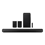 SAMSUNG HW-Q990D Soundbar 11.1.4 ch mit Dolby-Sound, Surround-Sound-Erweiterung, adaptiver Sound, kabelloser Subwoofer, 2024