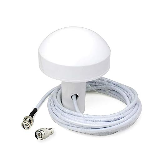 Bingfu Boat Ship Marine GPS Navigation External Antenna (5m Cable) Compatible with Garmin GPSMAP MAP NavTalk StreetPilot Furuno Matsutec Trimble GPS Modem Receiver Unit Transducer Fishfinder Sounder