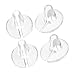 Berriphonia Small Toe Protectors - 2 paia di imbottiture per dita dei piedi, antiscivolo, per sport all'aria aperta, viaggi, vita quotidiana, escursionismo immagine