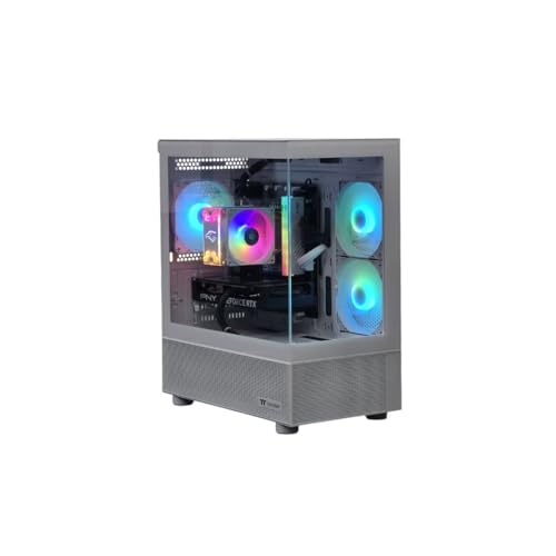 Gaming PC, Core i7 12th Gen, NVIDIA RTX 4060 8GB, 16GB RAM, 1TB NVMe SSD, RGB Air Cooler, H610M Motherboard, LGA1700,Sno White Case