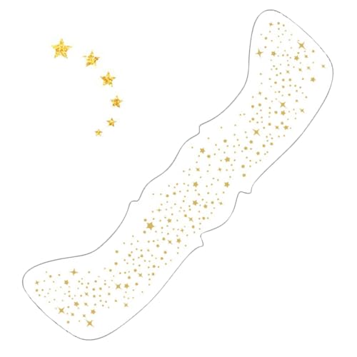Parches de manchas impermeables para la cara - Prácticos parches manchados con purpurina para el maquillaje | Parches de manchas con purpurina, herramienta de maquillaje segura e inofensiva para