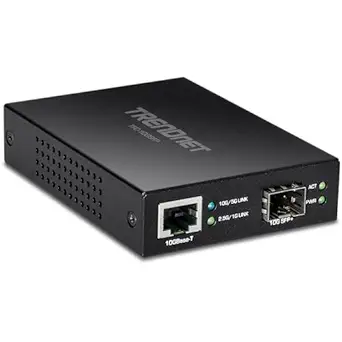 TRENDnet 10GBASE-T to SFP+ Fiber Media Converter TFC-10GSFP