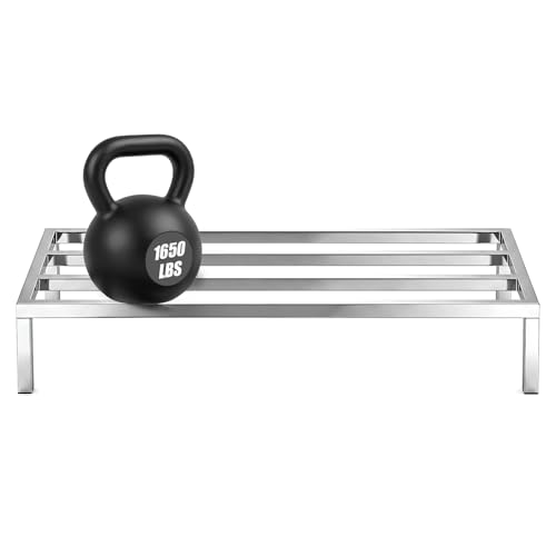 Image of MorningRo 1 Pack Dunnage Rack 48 inch Long x 20 inch Wide, 7.9 inch Height