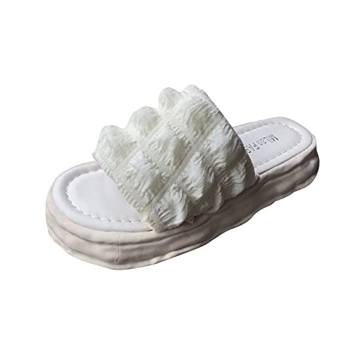 Sandales compensées tissu pour éviter le mal de pieds en été