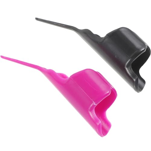 KALLORY 2Pcs Sewing Finger Thing Pusher Tool Ergonomic Fabric Controller for DIY Sewing Sewing Tools Durable Reusable for Efficient Hand Quilting and Fabric