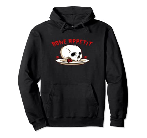 Funny Bloody Horror Halloween Skull Quote Sweat à Capuche