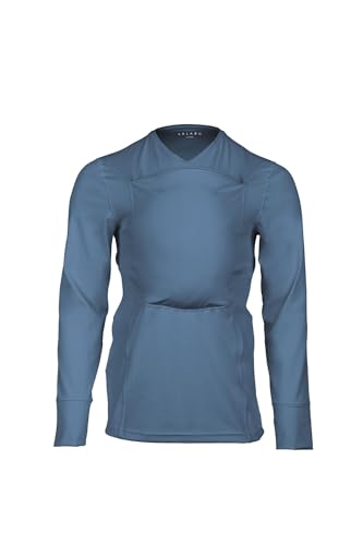 Lalabu The Dad Shirt | Hands-Free Baby Carrier for Dad with Kangaroo Pouch | Engineered for Bonding, Safety, & Comfort for Newborns Up to 15 Lbs. | CPSC Compliant