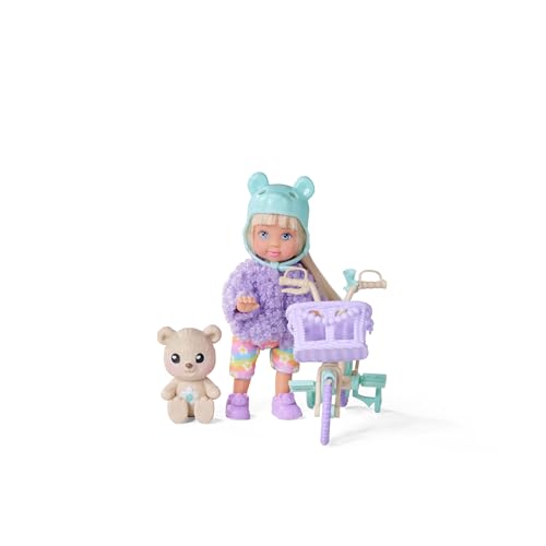 Simba Evi Love Teddy Bike muñeca 12 cm para 3 años miniatura 4
