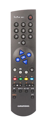 Original Remote Control Compatible with Grundig 81760RM Smart TV