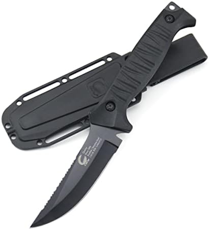 CuCut Survival Knife, Survival Knife with Sheath, EDC 4-Inch Small Knife, High Grade Stainless Steel Gift Knife, Good for Carving, Hunting, Camping, Fishing, Survival, outdoor