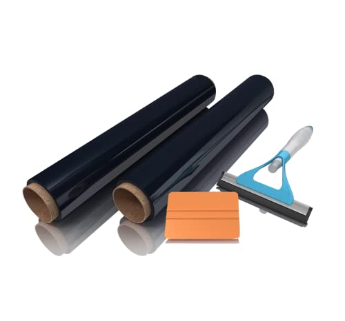 Sun Bat statisch haftende Folie für Zuhause. Privatsphäre durch Blickschutz in eine Richtung, Sonnenschutz, Hitzesteuerung, UV-Block, von Innen durchsichtig, für Zuhause und das Büro Cover