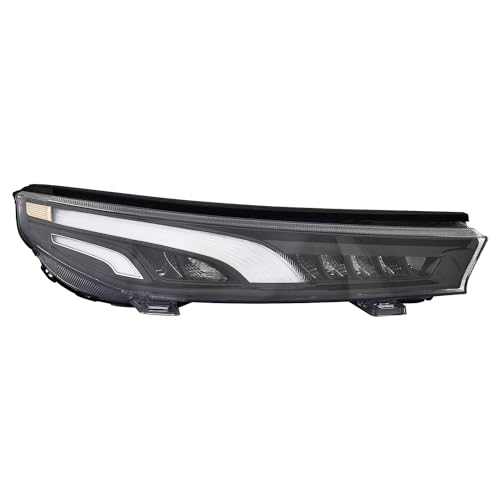 ALLIGATOR AUTO LIGHTS Compatible With Hyundai Palisade 2020-2022 LED DRL Daytime Running Light With Bulbs, Left/Driver Side, 92207-S8010 / HY2562111