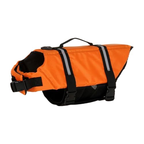 Rip Stop - Chaleco de vida para perros | Chaleco flotante para mascotas | Easy Grab Float Coat Chaleco salvavidas | Chaleco de seguridad ajustable para mascotas para piscina