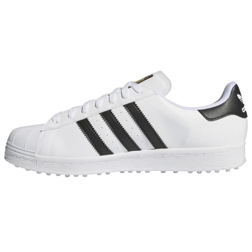 adidas Men's Superstar Sl Golf Shoes White/Black Medium 112