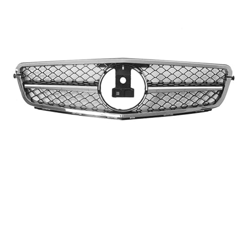 Calandre avant pour Benz Classe C W204 2008-2014 en ABS style AMG argenté