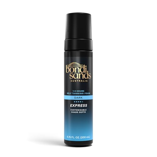 Bondi Sands 1 Hour Express Self Tanning Foam, Lightweight, Fragrance Free Self-Tanner for an Even, Streak-Free Tan, 6.76 fl oz