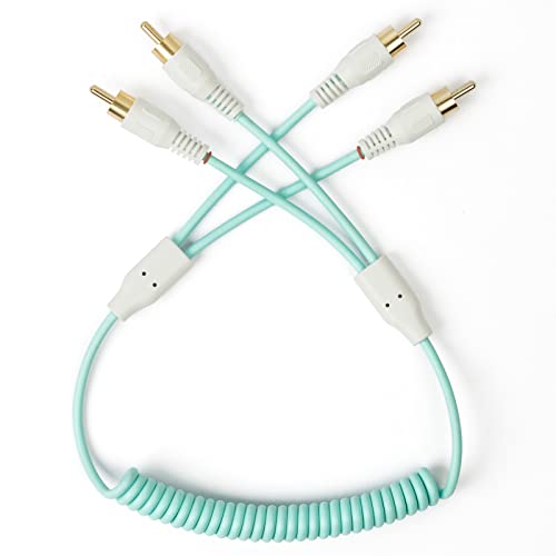 Câble RCA myVolts Candycord audio évite les nœuds 40cm