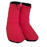 KiBcsLic Botas de Plumón para Exteriores para Hombre Y Mujer, Botines Cálidos, Calcetines Y Calentadores de Pies Ultraligeros para Exteriores, Materiales Resis, Dark Gray L