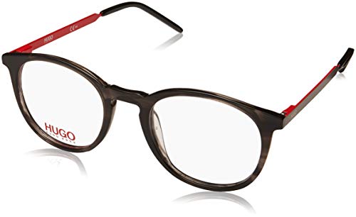 Opiniones de Monturas de gafas para Hombre disponible en línea para comprar. 44 HUGO Hg1017 Monturas de gafas para Hombre, Striped Grey, 49 mm