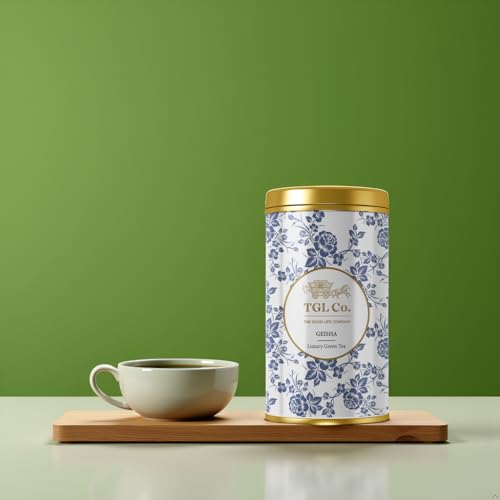 Image of TGL Co.Geisha Green Tea Infusion (50G Tin Can)|Rich in Anti Oxidant | Refreshing | No Artificial flavor | Improve Digestion