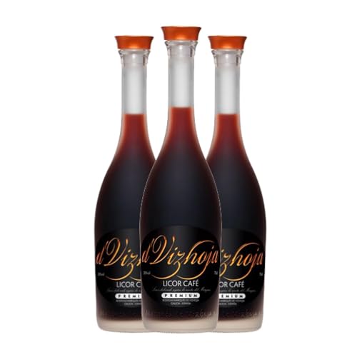 Orujo Marqués de Vizhoja Licor de Café 70 cl (Caja de 3 Botellas de 70 cl)
