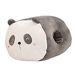 Plush Hug Pillow Hand Warmer: Stuffed Panda Lunch Sleeping Pillow Stuffed Animal Hugging Cushion 2 in 1 Pillow Hand Plush Toy