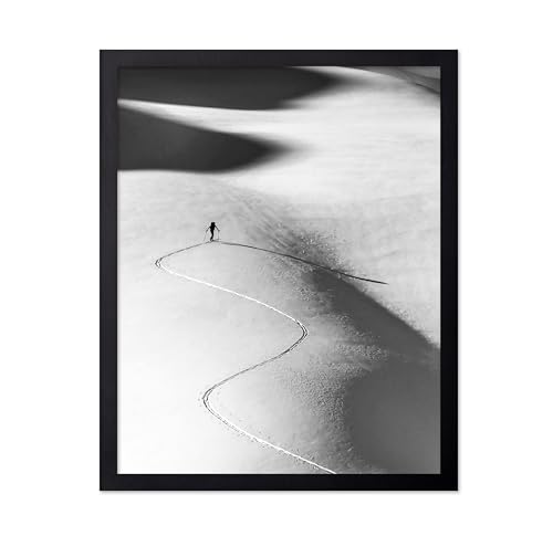 Poster Master Ski Poster - Snow Print - Winter Art