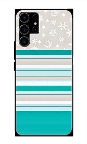 Image of Metal TPU Printed Back Cover for Samsung Galaxy S22 Ultra 5G (Stars and Lines) 360 Degree Protection | Camera Protection -25092024(AR)