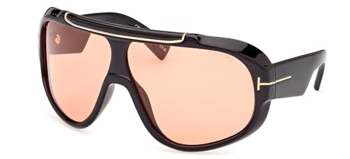 Tom Ford RELLEN FT 1093 Shiny Black/Brown 71/7/120 unisex Sunglasses