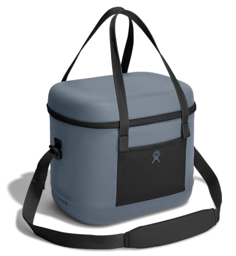 Image of Hydro Flask Cooler Bag - Insulated Portable Soft Cooler - 20 L Capacity in Koala Gray and Black