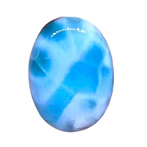 Larimar naturel ovale cabochon résoud vos projets de bijoux uniques
