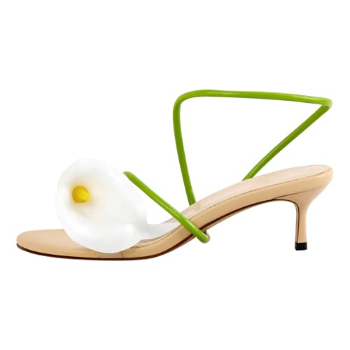 MissHeel Calla Lily Heels for Women Wedding Heels Dressy Shoes