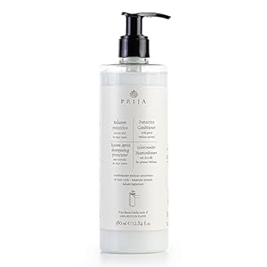 Prija Romige beschermende balsem met groen walnootextract, 1 x 380 ml, voor alle haartypes, veganistisch en dermatologisch getest