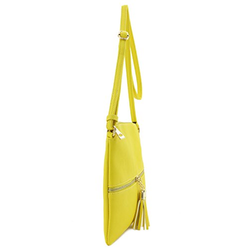 Image of DELUXITY Lightweight Medium Crossbody Bag with Tassel | Lightweight