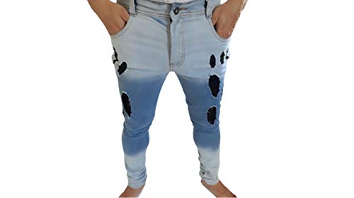 Kit 3 Calça Jeans Masculina Skinny Original Elastano Lycra Desenho do  tecido:Preto;Tamanho:38 - Moda - Moda Masculina - Roupas Masculinas - Jeans  Masculinos