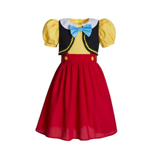 Vestido de bebé Pinocchio disfraz inspirado miniatura 1