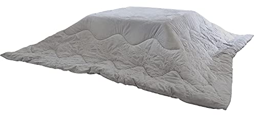 こたつ布団 長方形 185 235 薄がけ あったか マイクロファイバー ふわふわ 無地 コタツ布団 (185x235, フィオーレグレー)