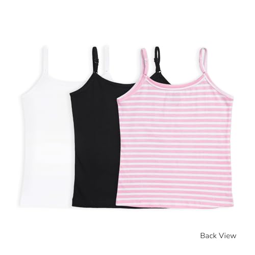 Image of YouGotPlanB Inner Camisoles for Girls | Basic Colors | Regular Fit | 100% Cotton | Soft & Stretchy | Adjustable Straps