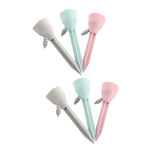 BESPORTBLE Household Watering Tool 6pcs Plastic Flower Watering Dropper Save Water Time for Your Plants