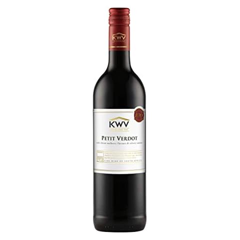 KWV Classic Petit Verdot Red Wine, 75 cl, Case of 6 Cover