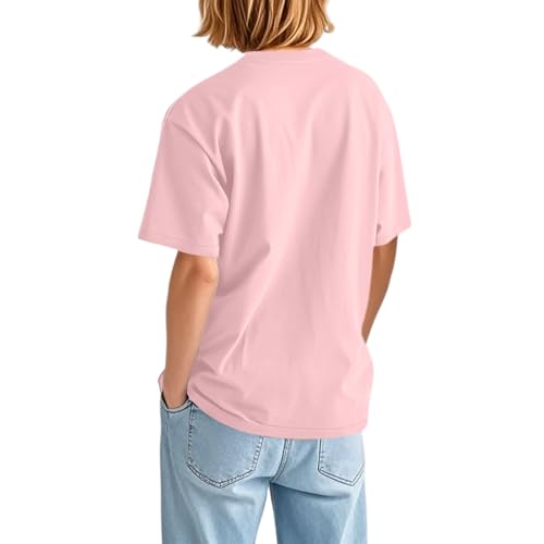 Women's Cotton Crewneck T-Shirts Short Sleeve Basic Solid Color Tee Classic-Fit Shirts Breathable Comfy Summer Tops4