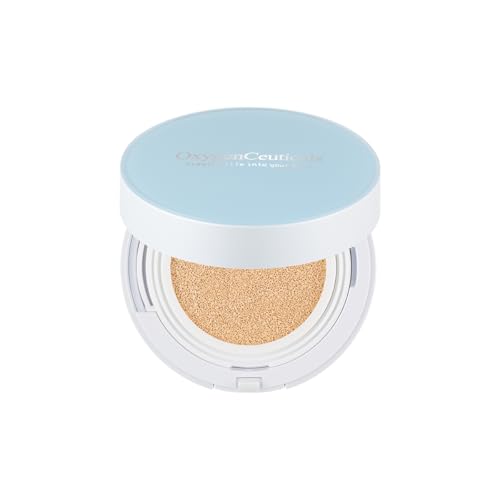 OxygenCeuticals O2 Cushion, Color Control Cushion Compact, 23, Medium Beige, For light medium skin with neutral tones, 15G2EA.