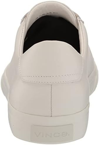 Vince Men's Fulton Leather Sneakers, White, 11 Medium US | Image 2