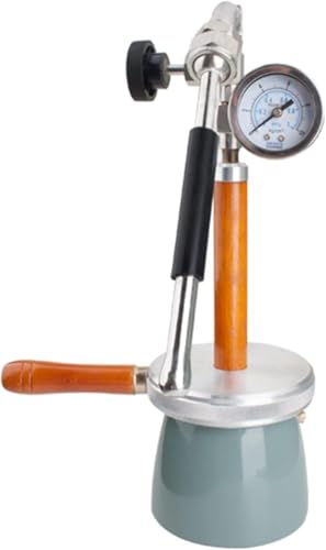 業務用 ミルク泡立て器 スチームミルクフォーマー 3穴ノズル付き ステンレス製 空気圧ゲージ搭載 強力スチーム式 ミルクスチーマー カフェラテ/カプチーノ/ホットチョコレート用 ピクニック・キャンプ・アウトドア対応