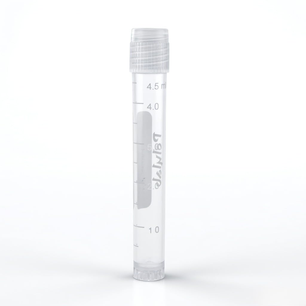 IS IndoSurgicals Cryo Vials/Storage Vials with Screw Cap 4.5 ml (Pack of 100 Pcs.)-image-42