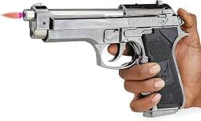 Image of Kids Air Pistol Toy Gun with 6mm BB Bullets Foam Blasters, Plastic Pandey Style Air Gun Toy, Multi Color Shooting Toy with Darts for Boys, Girls, Outdoor Games & Fun Activities