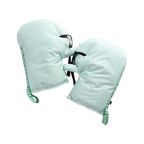 Guantes de manillar de motocicleta resistentes al viento y guantes gruesos de ciclismo