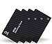 Timeskey NFC 4PCS Cartes Anti RFID/NFC Protection De Carte Bancaire De Crédit Sans Contact, RFID Blocker Protège Portefeuille et Données Privées des Pickpockets Numériques