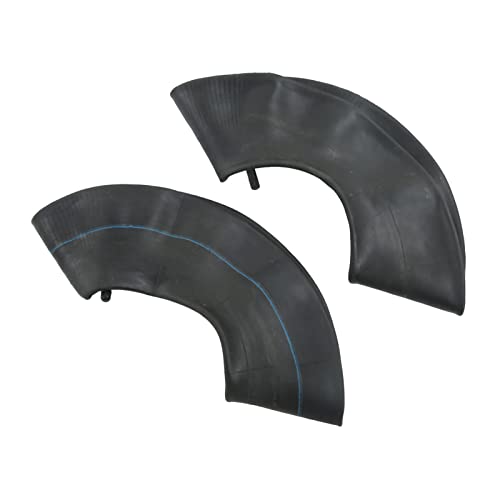 Câmara de ar 2 peças 145/70-6 pneu com haste de válvula reta de borracha para karts 90cc carrinhos m