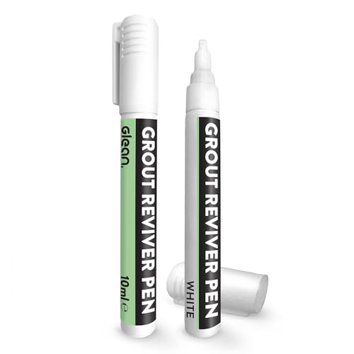 GLEAN Grout Reviver Pens, White, 20ml - Image 2